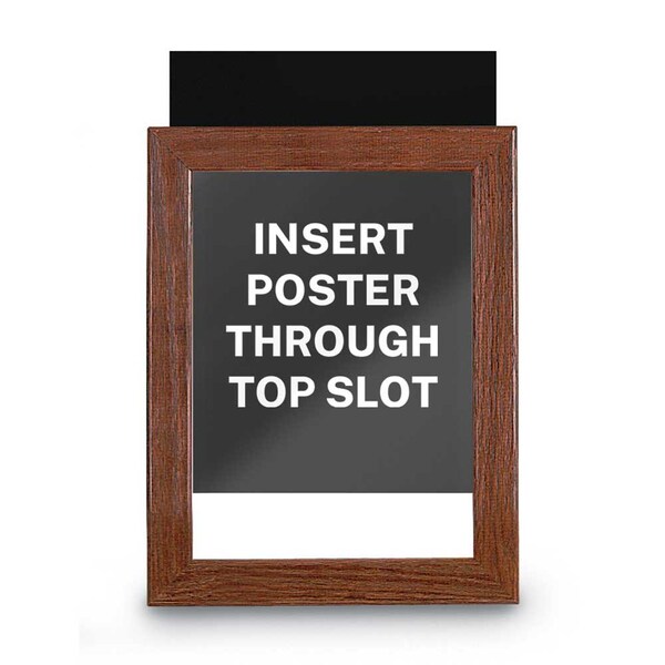 Drop-In Shadowbox, 12"x18", Cherry/Amethys